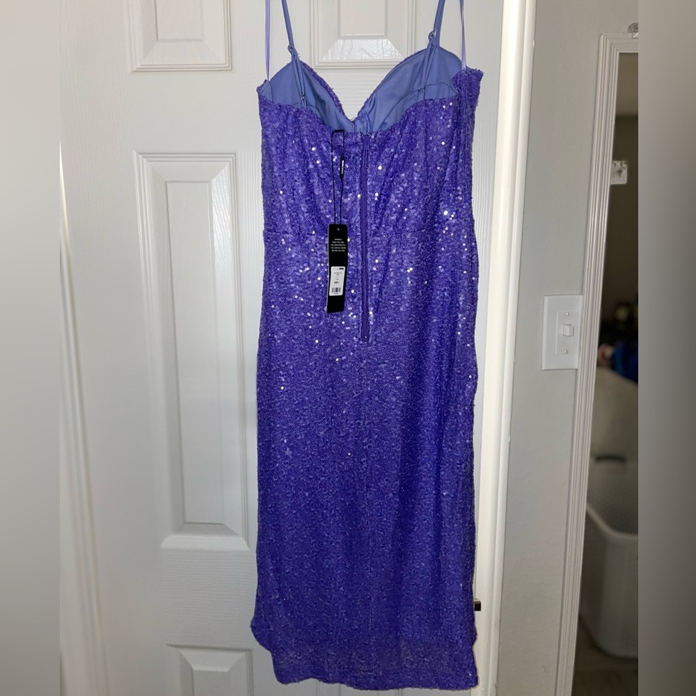 Fashion Nova Purple Dress